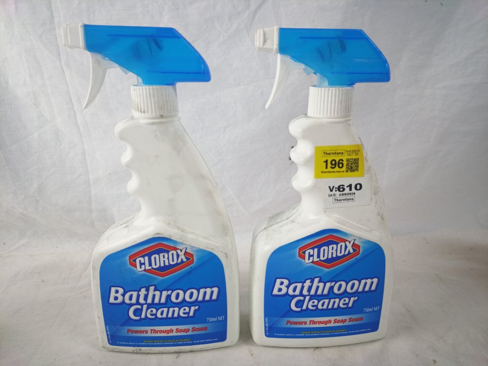 Clorox Bathroom Cleaner x 2