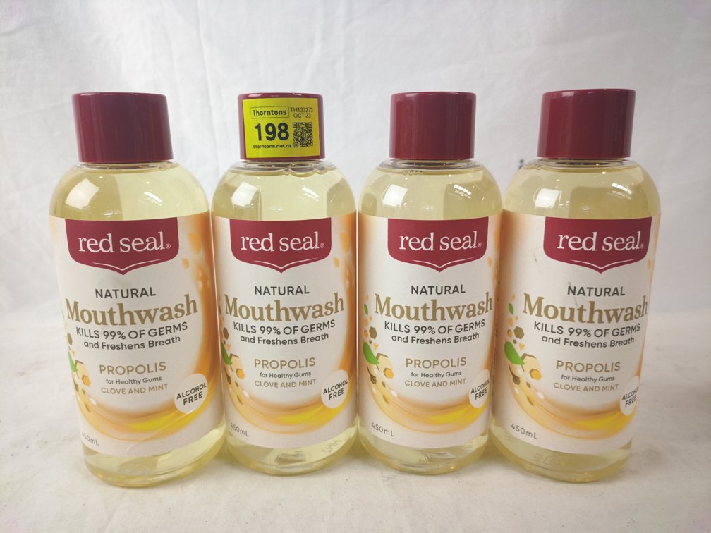 Red Seal Propolis Mouthwash x 4
