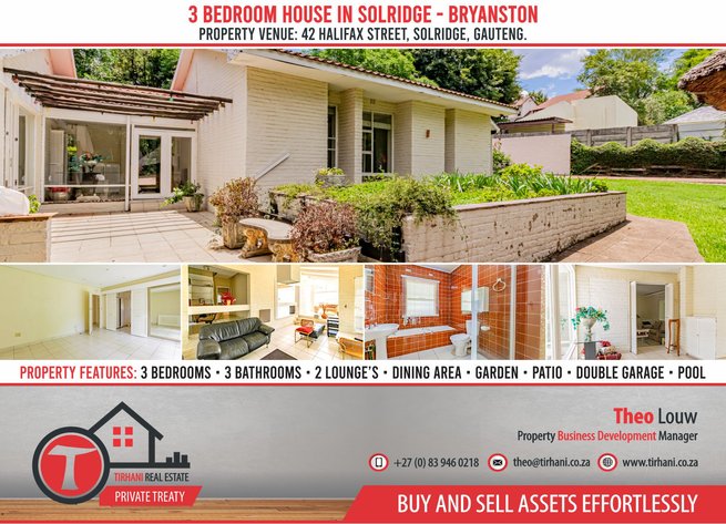 Image for 3 Bedroom Home in Solridge Bryanston