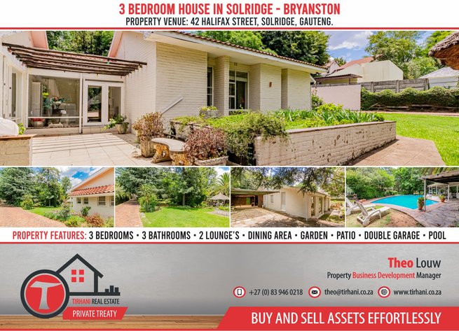 Image for 3 Bedroom Home in Solridge Bryanston