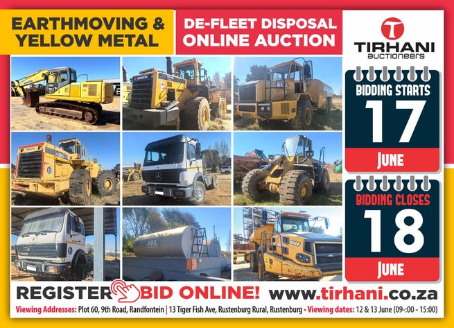 Image for EARTHMOVING & YELLOW METAL DE-FLEET DISPOSAL ONLINE AUCTION