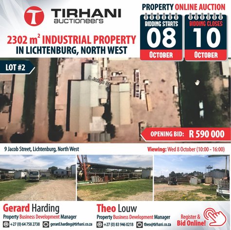 Image for INDUSTRIAL PROPERTY IN LICHTENBURG ONLINE AUCTION