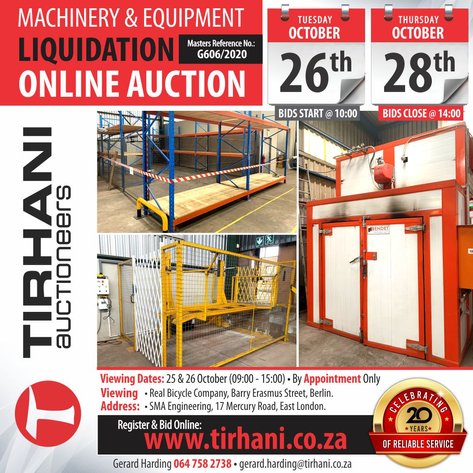 Image for The Real Bicycle Company (Pty) Ltd Online Auction