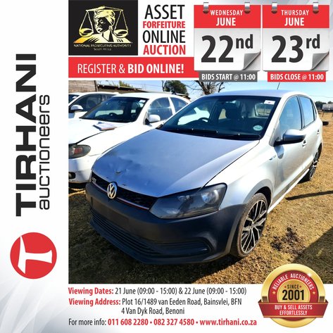 Image for NPA Asset Forfeiture Online Auction