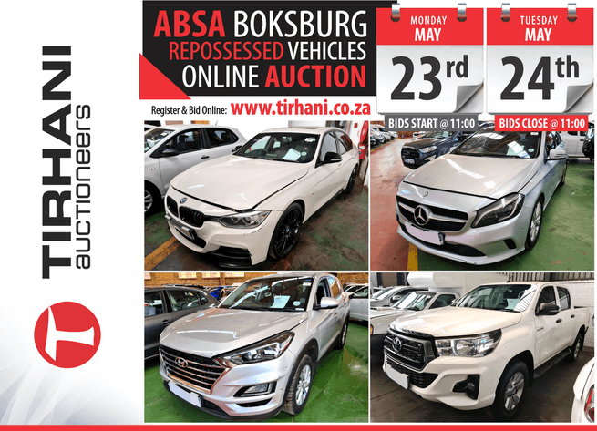 Image for ABSA BOKSBURG REPOSSESSED VEHICLES ONLINE AUCTION