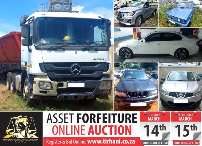 Image for NPA Asset Forfeiture Online Auction