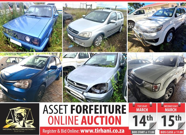 Image for NPA Asset Forfeiture Online Auction