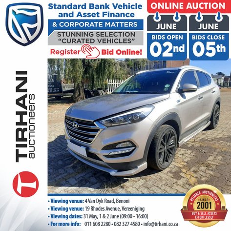 Image for STANDARD BANK VEHICLE AND ASSET FINANCE ONLINE AUCTION & OTHER MATTERS
