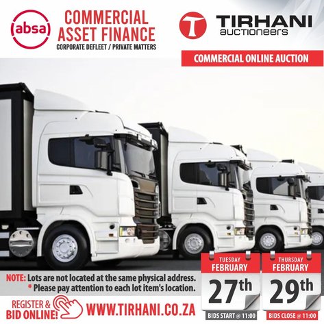 Image for ABSA CAF (COMMERCIAL ASSET FINANCE) & OTHER MATTERS FEBRUARY 2024