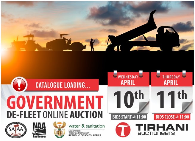 Image for GOVERNMENT DE-FLEET ONLINE AUCTION - WATER AND SANITATION
