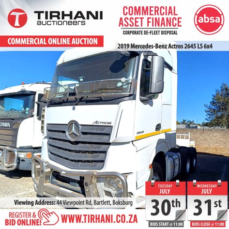 Image for ABSA CAF | CORPORATE DE-FLEET DISPOSAL | COMMERCIAL ONLINE AUCTION