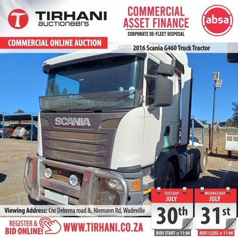 Image for ABSA CAF | CORPORATE DE-FLEET DISPOSAL | COMMERCIAL ONLINE AUCTION