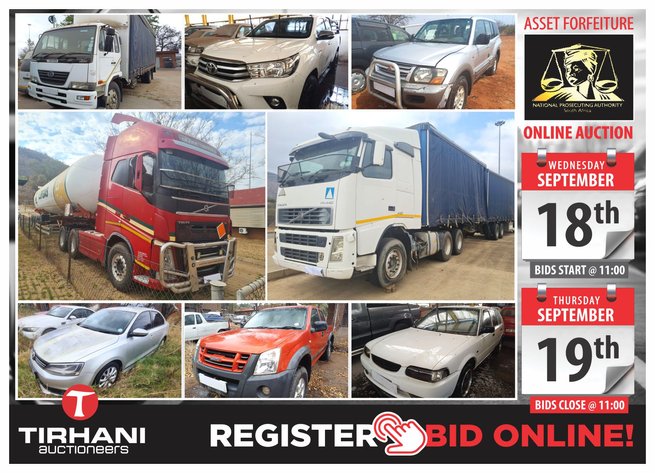 Image for NPA Asset Forfeiture Online Auction