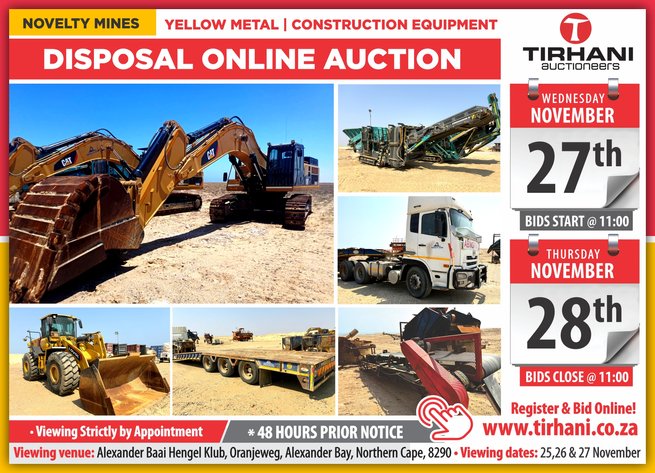 Image for NOVELTY MINES YELLOW METAL CONSTRUCTION EQUIPMENT DISPOSAL ONLINE AUCTION