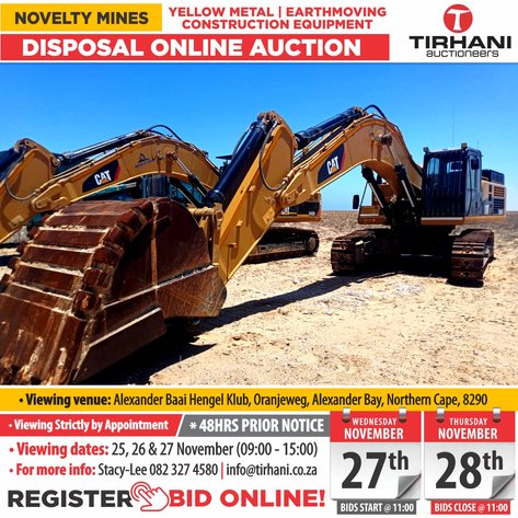 Image for NOVELTY MINES YELLOW METAL CONSTRUCTION EQUIPMENT DISPOSAL ONLINE AUCTION