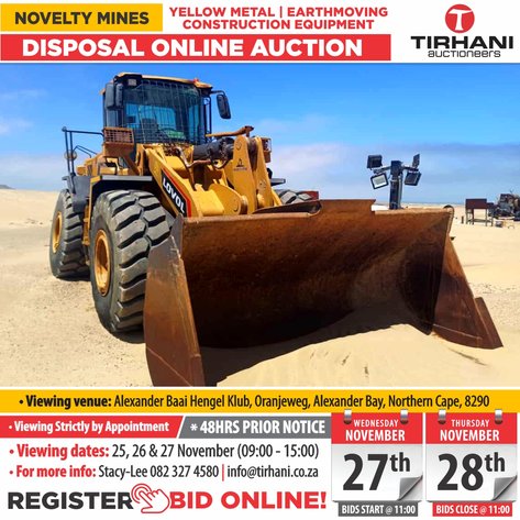 Image for NOVELTY MINES YELLOW METAL CONSTRUCTION EQUIPMENT DISPOSAL ONLINE AUCTION