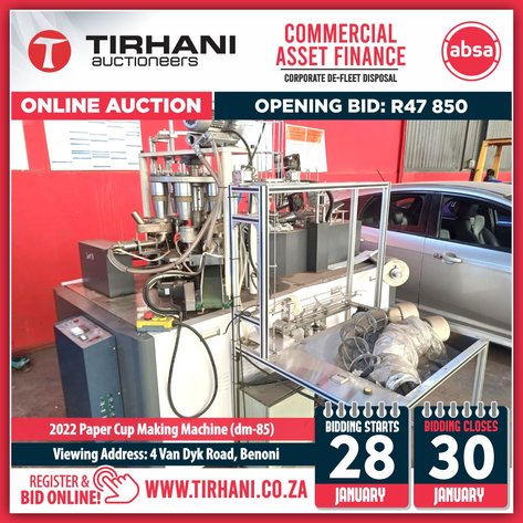 Image for ABSA CAF (COMMERCIAL ASSET FINANCE) | CORPORATE DE-FLEET DISPOSAL | ONLINE AUCTION JANUARY 2025