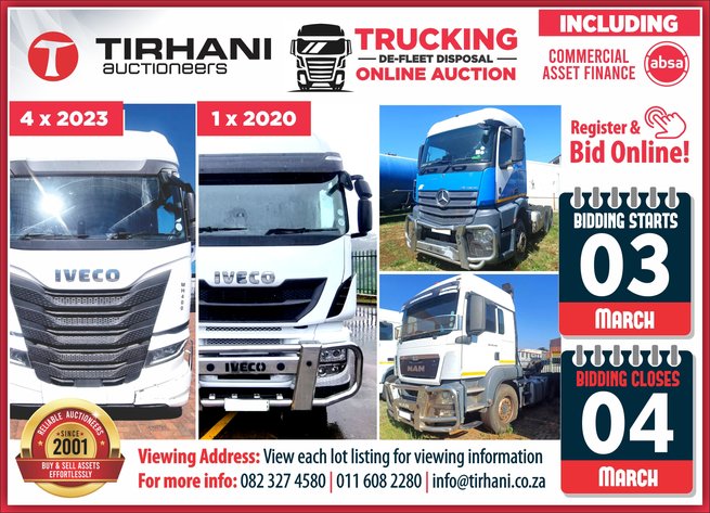 Image for TRUCKING DE-FLEET DISPOSAL ONLINE AUCTION