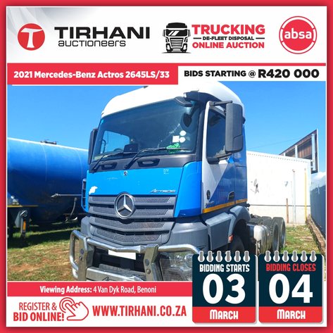 Image for TRUCKING DE-FLEET DISPOSAL ONLINE AUCTION