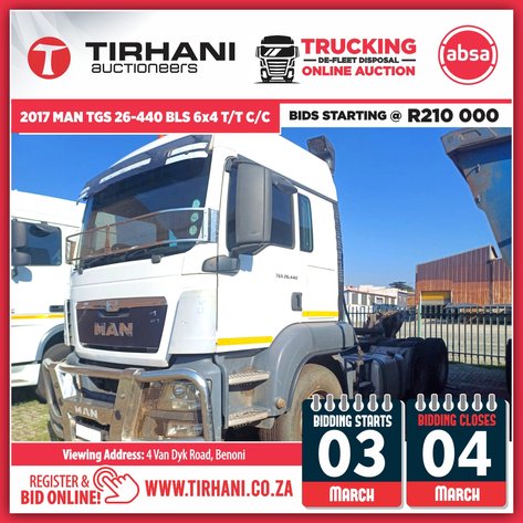 Image for TRUCKING DE-FLEET DISPOSAL ONLINE AUCTION