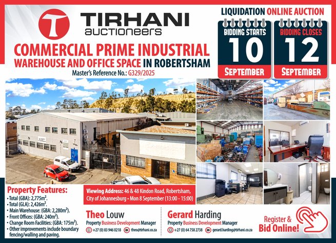 Image for COMMERCIAL PRIME INDUSTRIAL WAREHOUSE AND OFFICE SPACE IN ROBERTSHAM LIQUIDATION ONLINE AUCTION