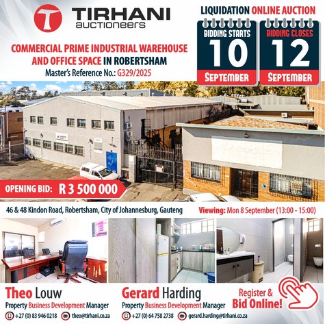 Image for COMMERCIAL PRIME INDUSTRIAL WAREHOUSE AND OFFICE SPACE IN ROBERTSHAM LIQUIDATION ONLINE AUCTION