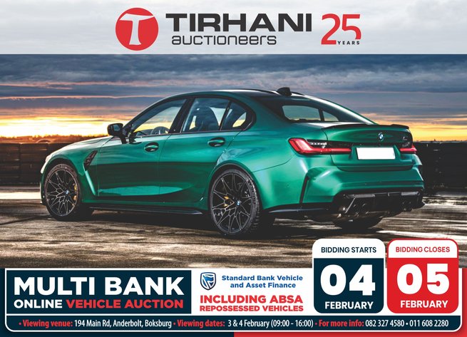 Image for MULTI BANK ONLINE VEHICLE AUCTION FEBRUARY 2026
