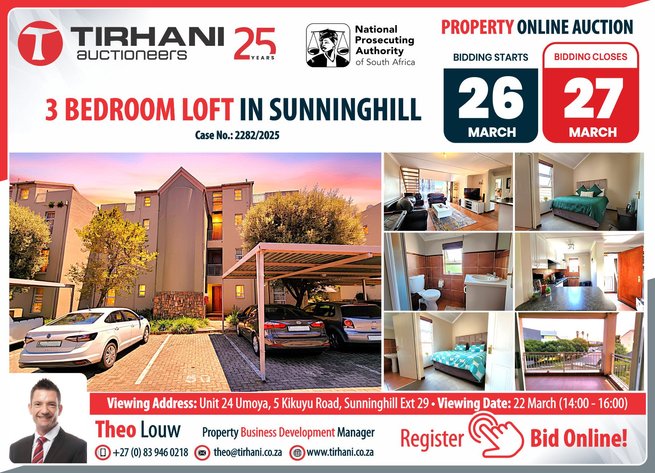 Image for 3 BEDROOM LOFT IN SUNNINGHILL | ONLINE AUCTION