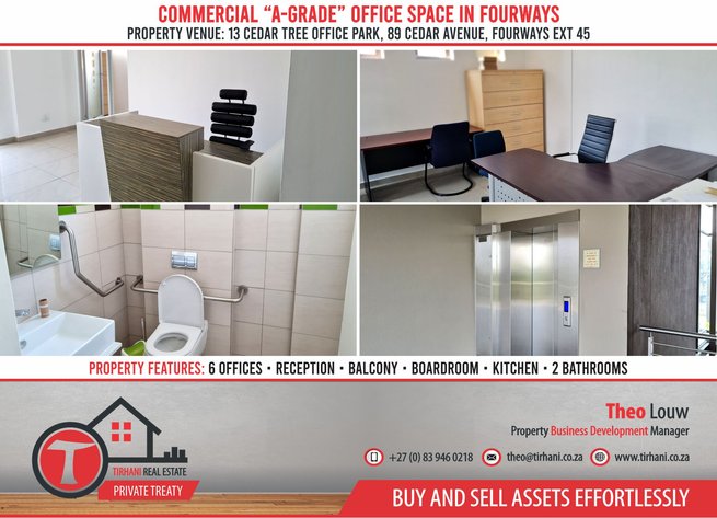 Image for Commercial “A-Grade” Office Space in Fourways