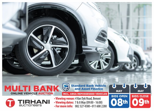 Image for MULTI BANK ONLINE VEHICLE AUCTION MAY 2024