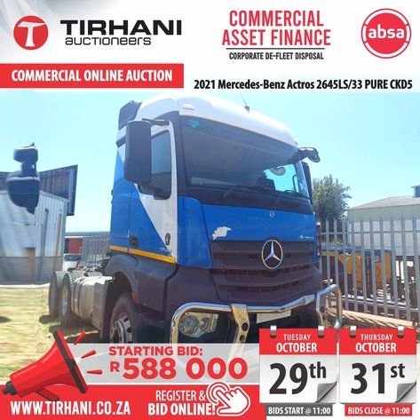 Image for ABSA CAF (COMMERCIAL ASSET FINANCE) | CORPORATE DE-FLEET DISPOSAL | ONLINE AUCTION