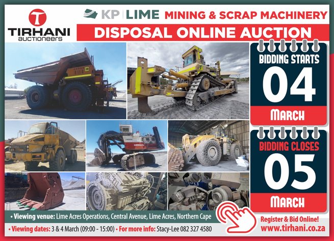 Image for KP LIME MINING & SCRAP MACHINERY DISPOSAL ONLINE AUCTION